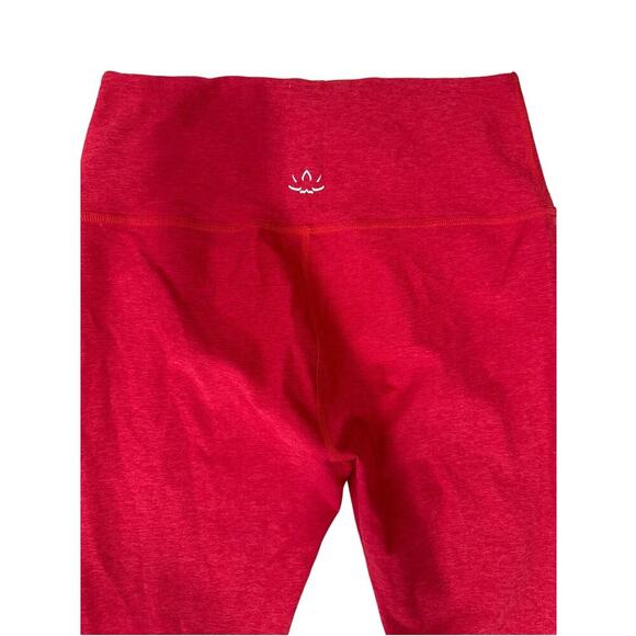 Beyond Yoga Spacedye Caught In Leggings Midi High Waisted Red Heather Size XL - Picture 10 of 12